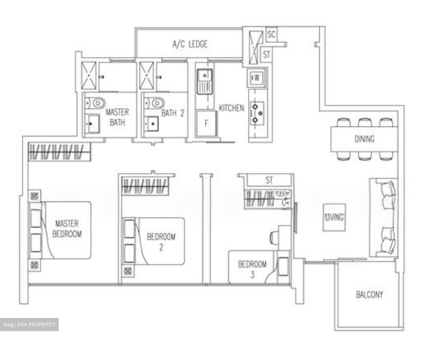 Twin Waterfalls (D19), Condominium #497736561